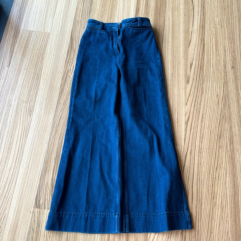 Toast wide leg jeans